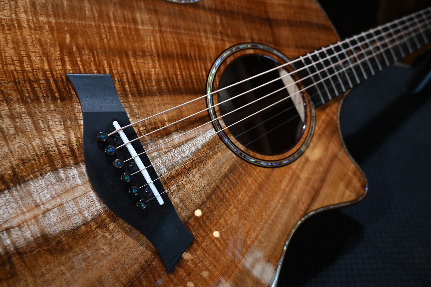 Taylor Custom GA Grand Auditorium AA Koa/AA Koa Catch #26 Guitar #3120 - Danville Music
