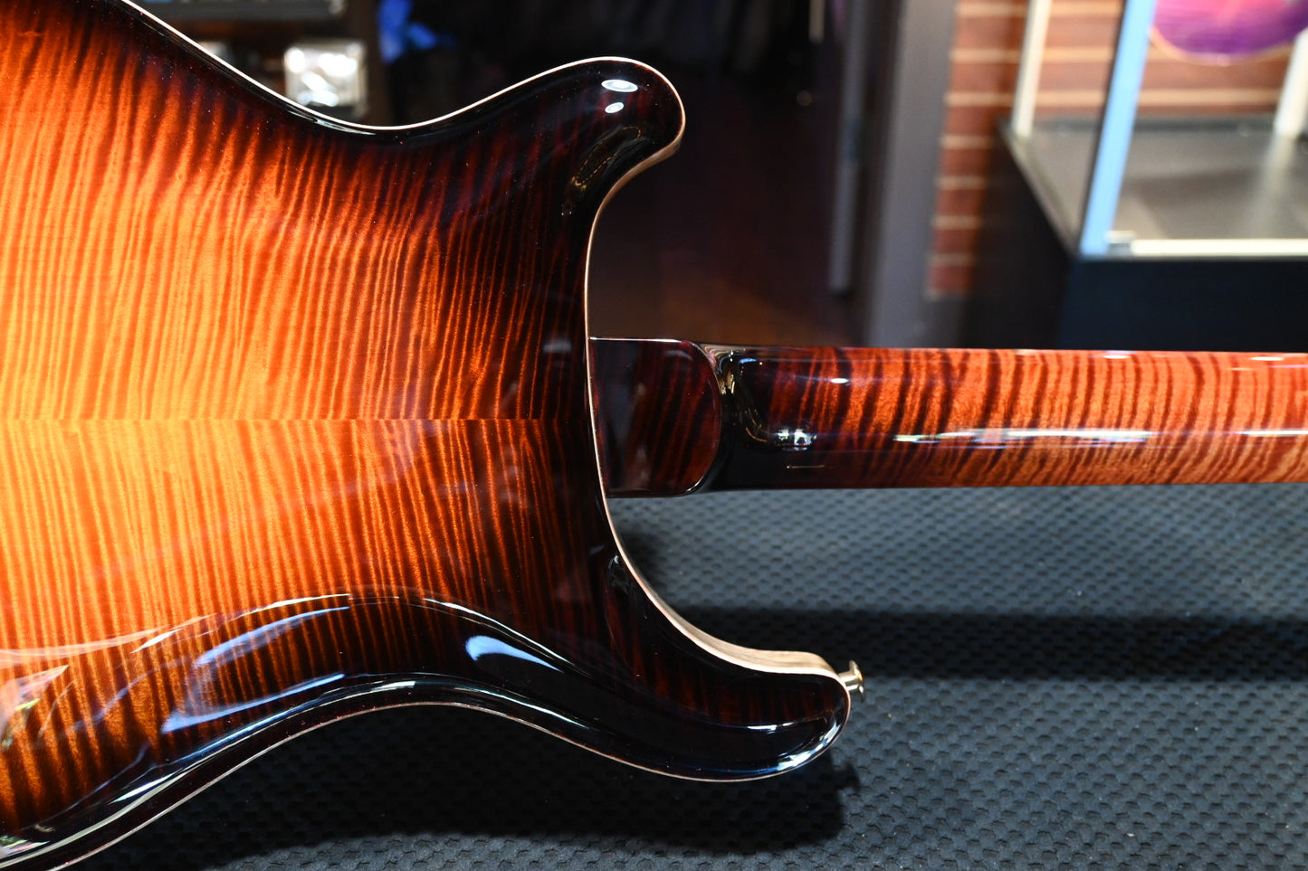 PRS Private Stock Hollowbody II Piezo Koi Inlay - Electric Tiger Glow Guitar #10501 - Danville Music