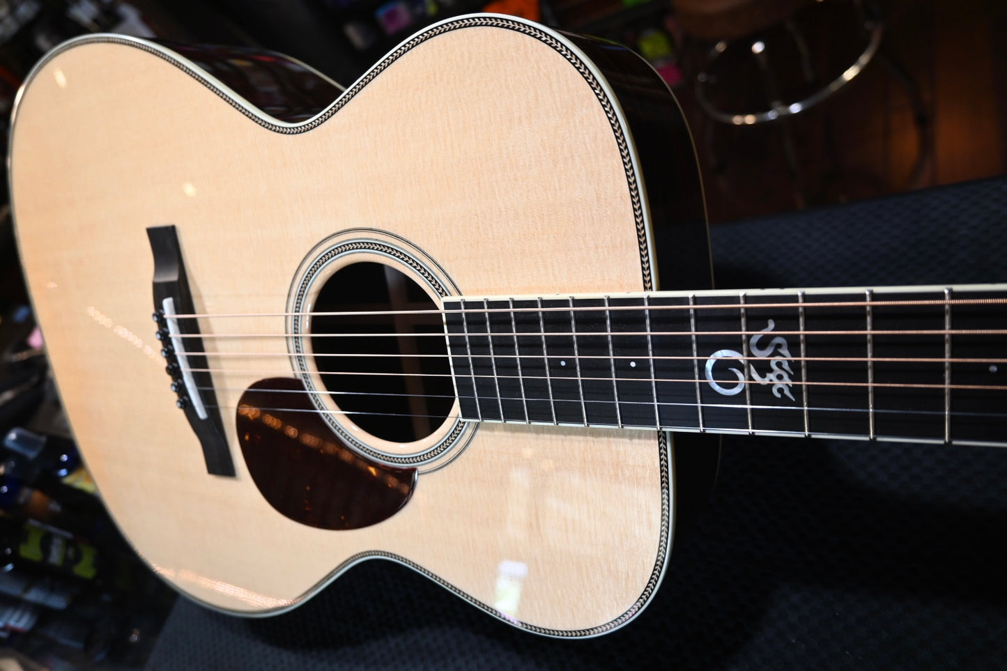 Santa Cruz OM Sitka Spruce/Indian Rosewood Guitar #6070 - Danville Music