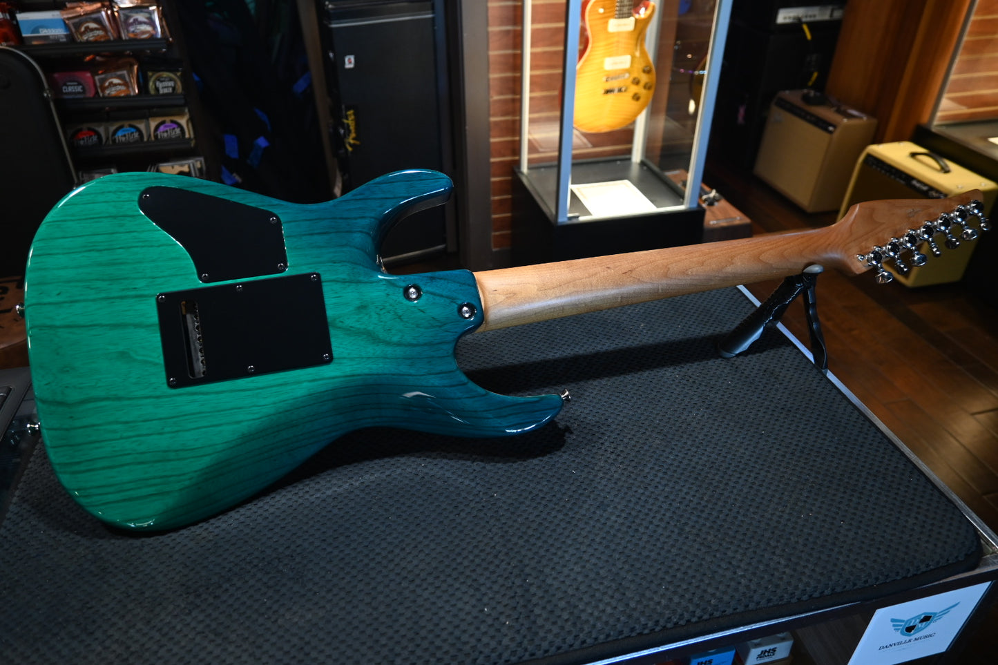 Tom Anderson Angel 7 - Teal WakeSurf Guitar #923P - Danville Music