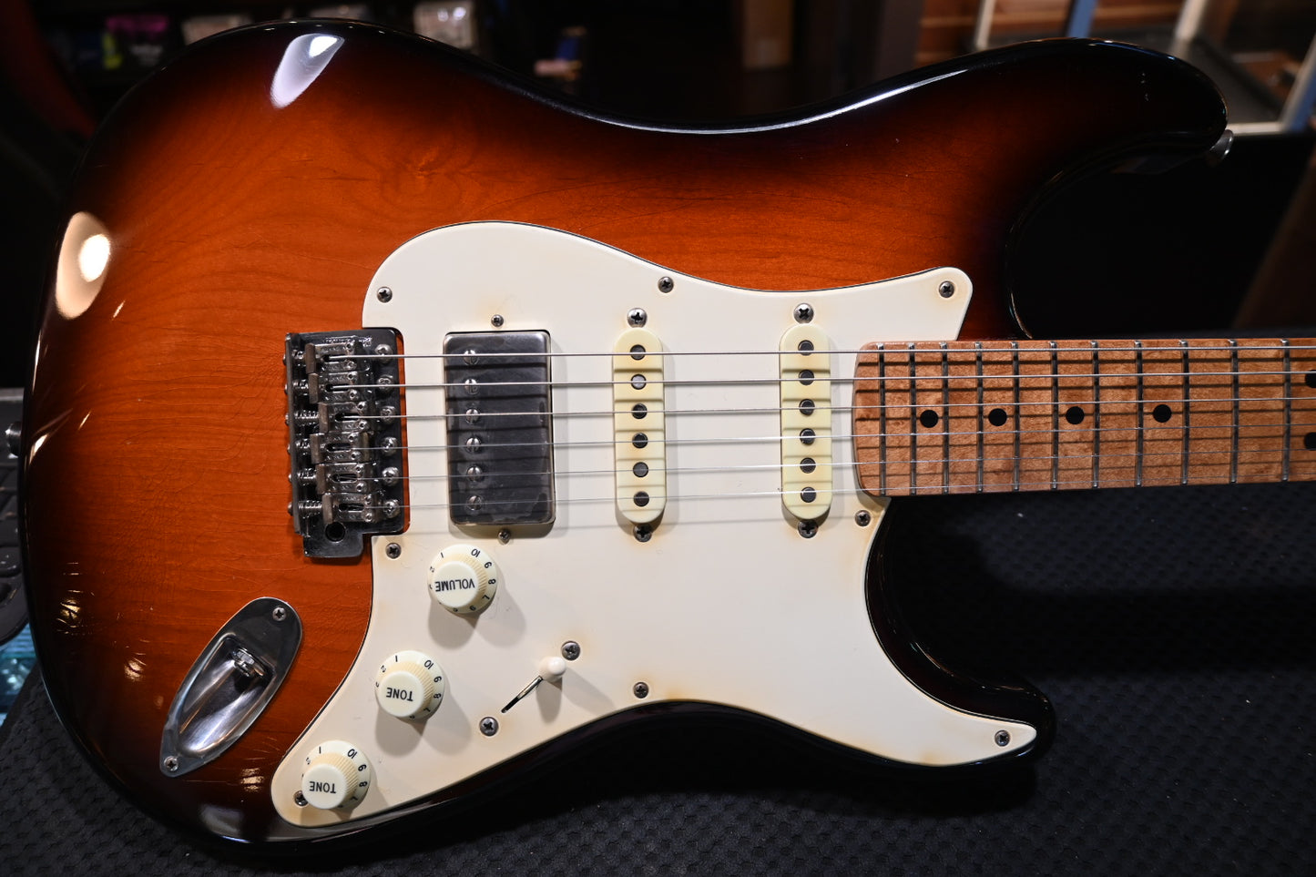 Lsl Instruments Saticoy HSS - Brown Burst Guitar “Birdia” #5808 - Danville Music