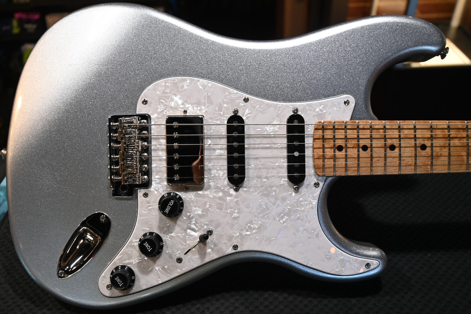 LsL Instruments Saticoy HSS - Ice Blue “Essie” Guitar #6233 - Danville Music