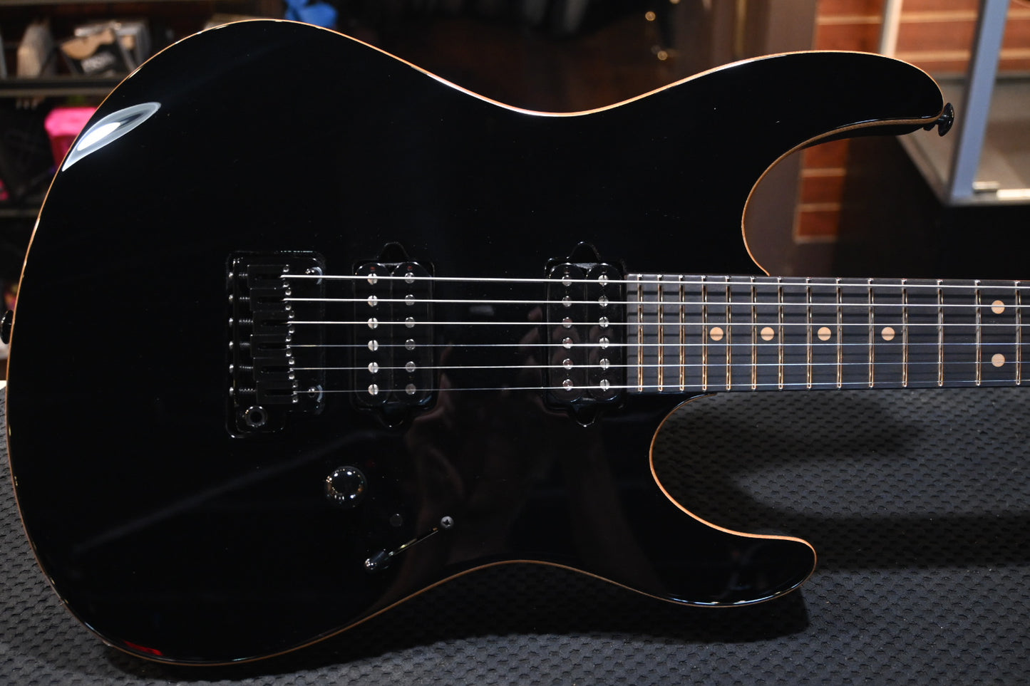 Suhr James Norbert Ivanyi Signature Series Modern - Black Guitar #6881 - Danville Music