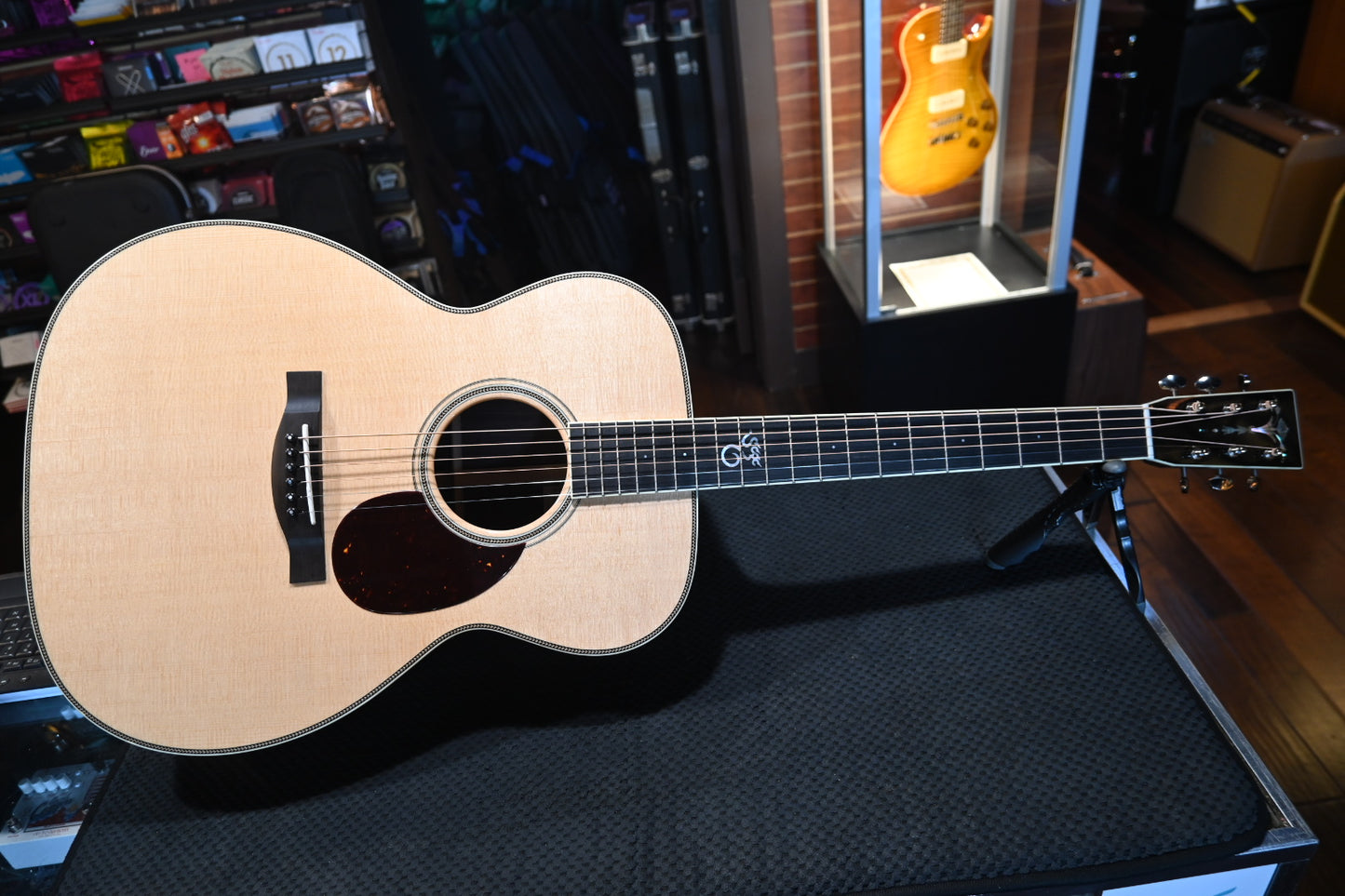 Santa Cruz OM Grand Sitka Spruce/Indian Rosewood Guitar #427 - Danville Music