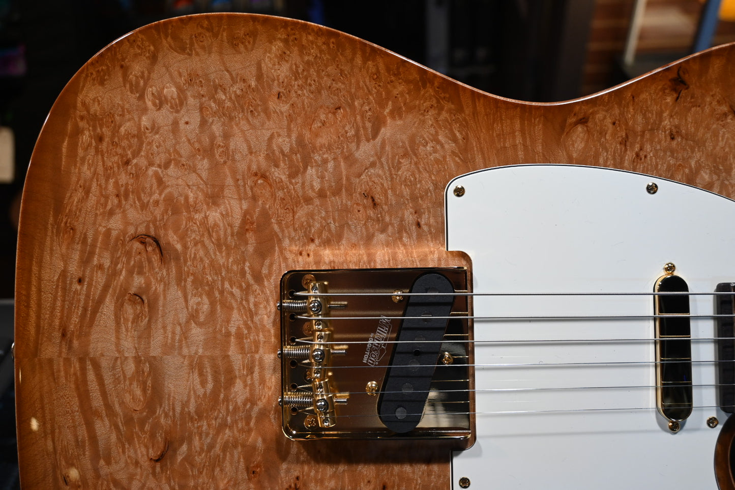 Suhr Custom Classic T Waterfall Burl - Natural Burst Guitar #3272 - Danville Music