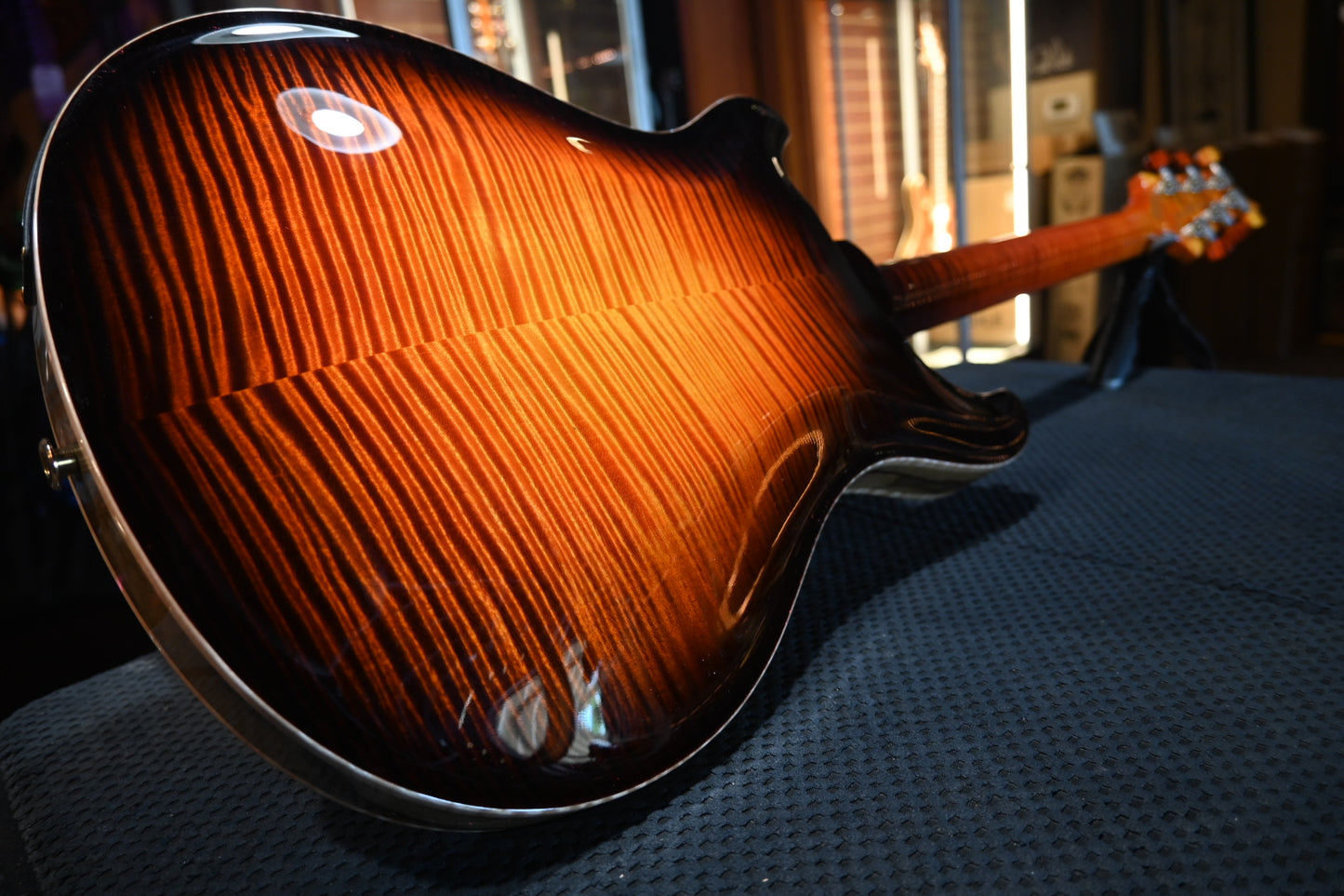 PRS Private Stock Hollowbody II Piezo Koi Inlay - Electric Tiger Glow Guitar #10501 - Danville Music
