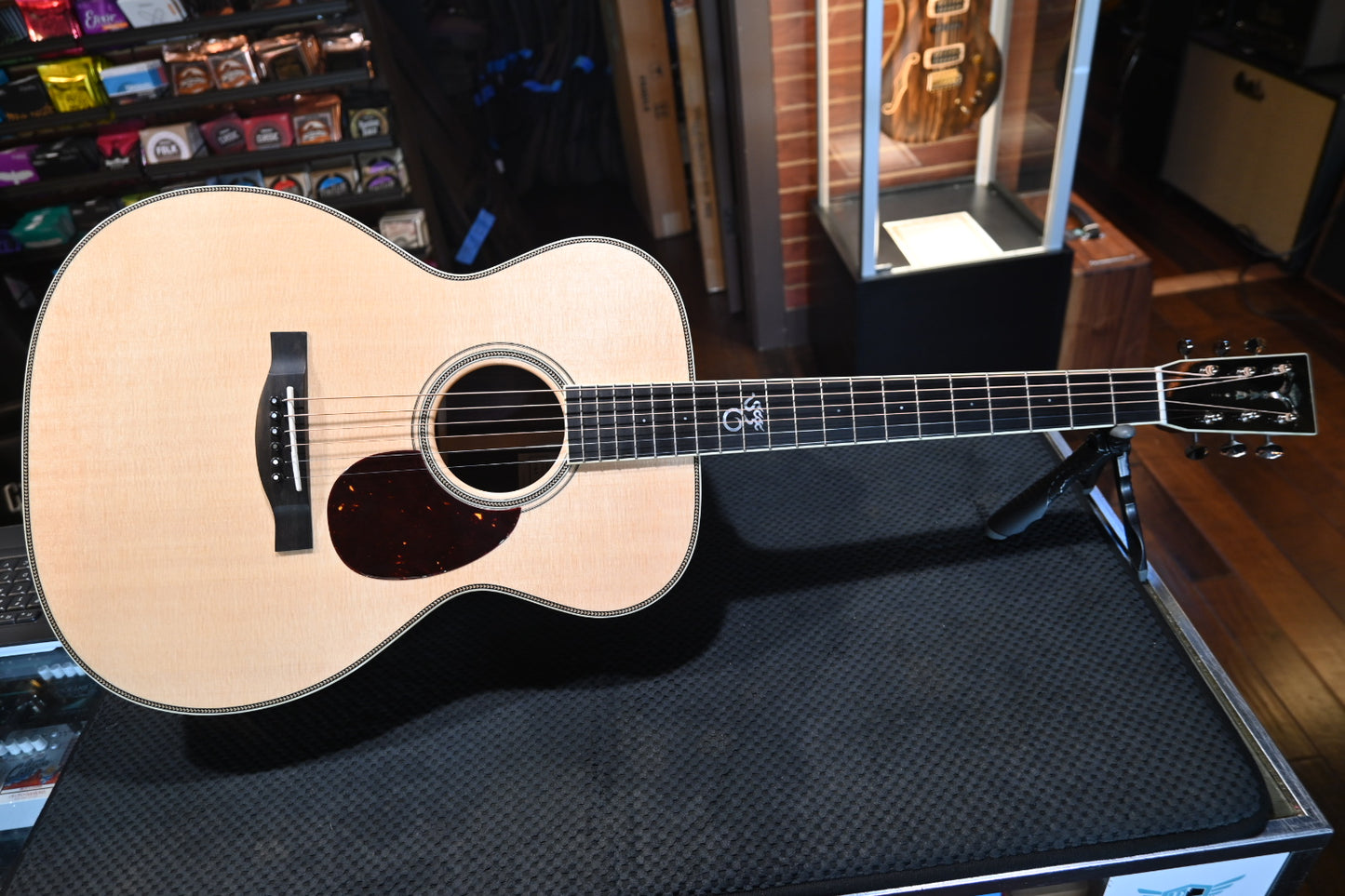 Santa Cruz OM Sitka Spruce/Indian Rosewood Guitar #6070 - Danville Music