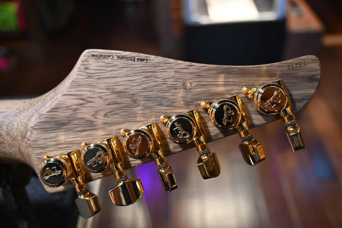 Suhr Custom Classic T Waterfall Burl - Natural Burst Guitar #3272 - Danville Music