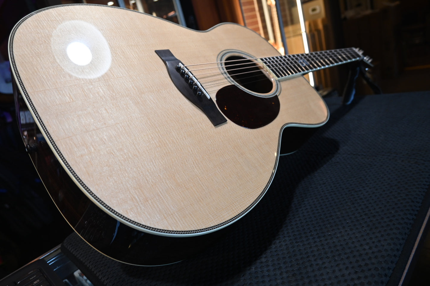 Santa Cruz OM Grand Sitka Spruce/Indian Rosewood Guitar #427 - Danville Music