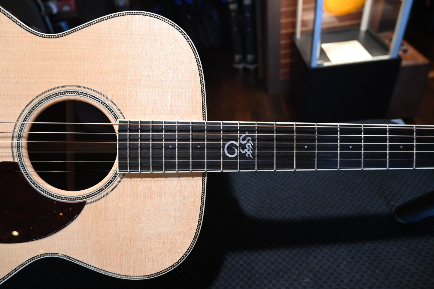 Santa Cruz OM Grand Sitka Spruce/Indian Rosewood Guitar #427 - Danville Music