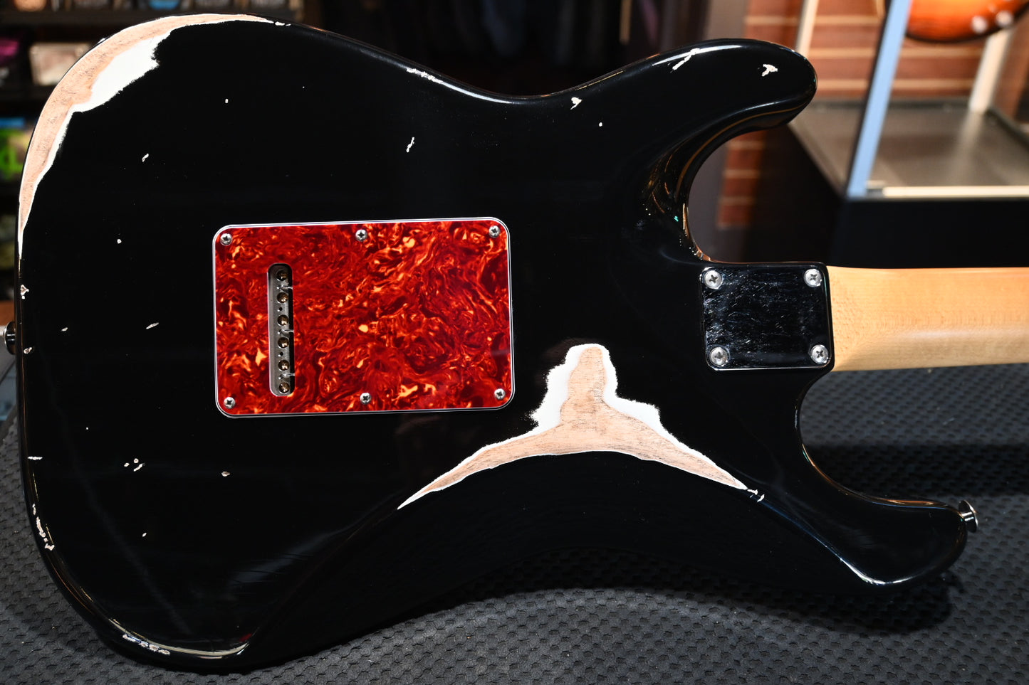 Suhr Custom Classic S Antique - Black Guitar #5079 - Danville Music