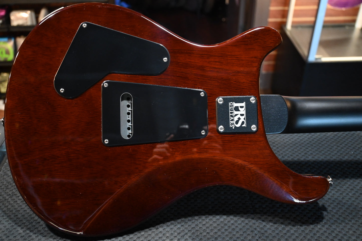 PRS Wood Library CE 24 Quilt - Tortoise Shell Guitar #3698 - Danville Music