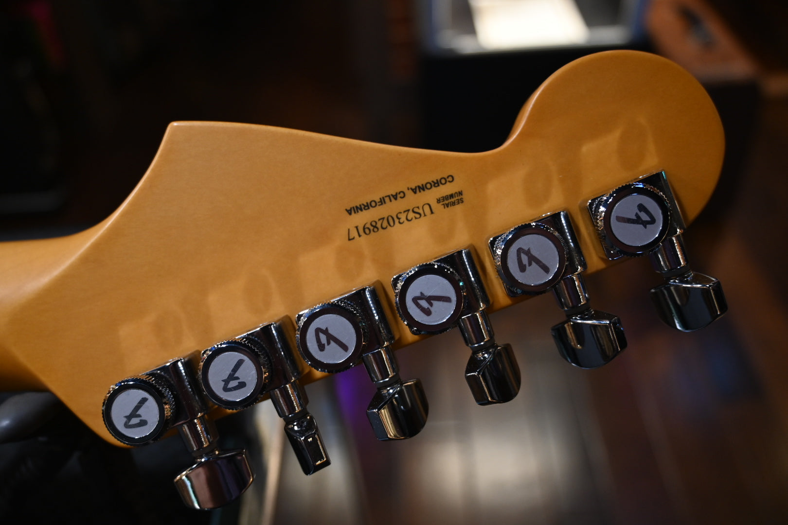 Fender American Ultra Stratocaster - Texas Tea Guitar #8917 - Danville Music
