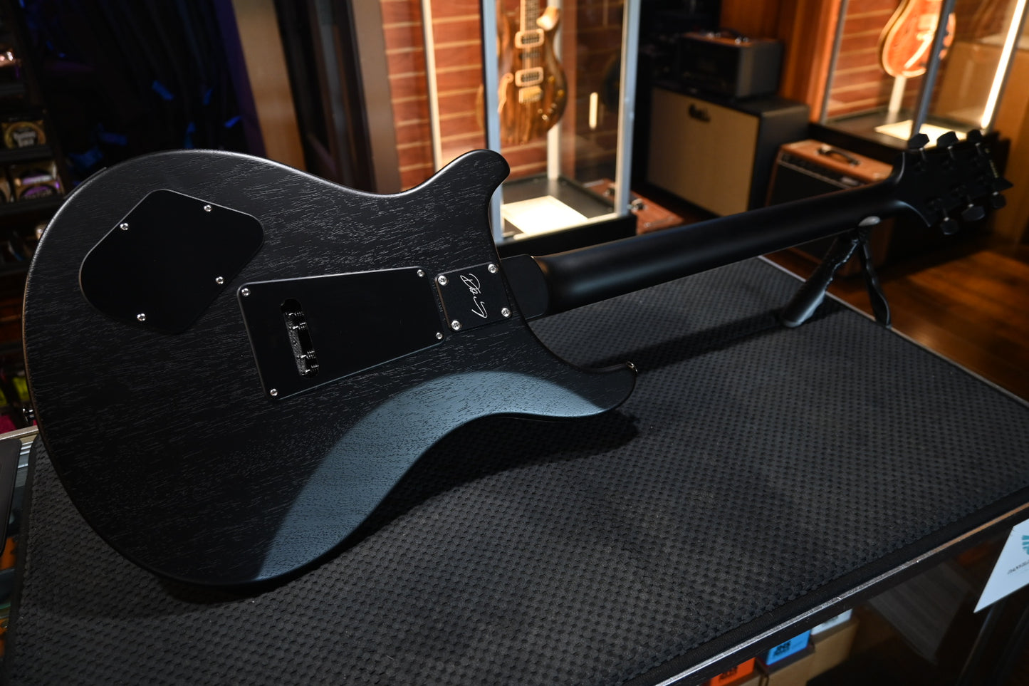 PRS Dustie Waring DW CE 24 Floyd - Grey Black Guitar #3088 - Danville Music