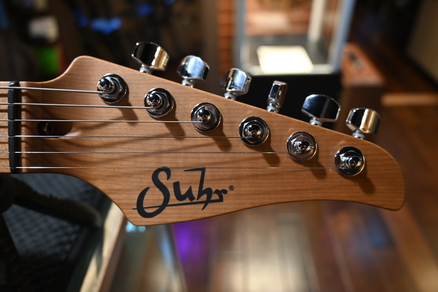 Suhr Andy Wood Signature Series Modern T HH - Whiskey Barrel Guitar #2250 - Danville Music