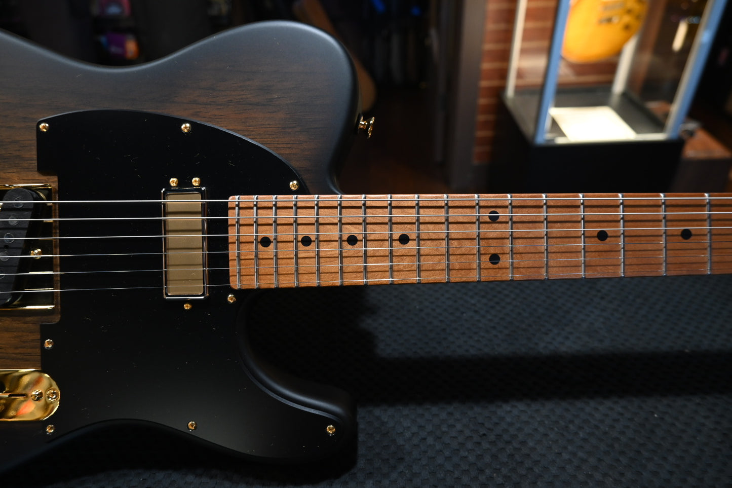 Tom Anderson T Icon - Rustic Brown Edge Burst Satin Guitar #823P - Danville Music