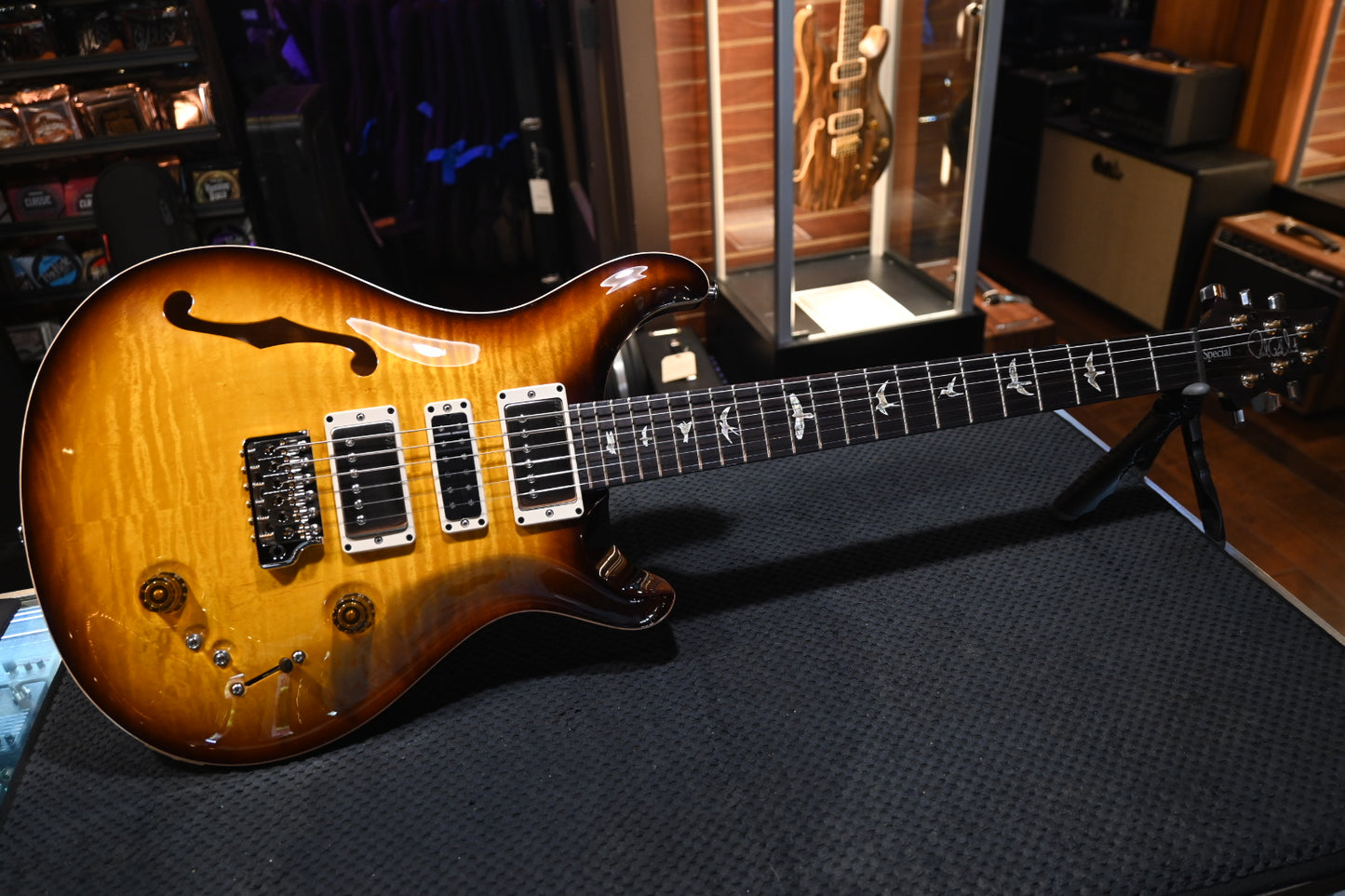 PRS Special Semi-Hollow - McCarty Tobacco Sunburst Guitar #7721 - Danville Music