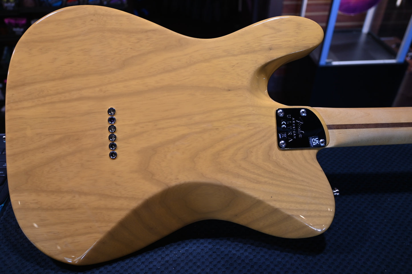 Fender American Ultra Telecaster 2022 - Butterscotch Blonde Guitar #9217 - Danville Music