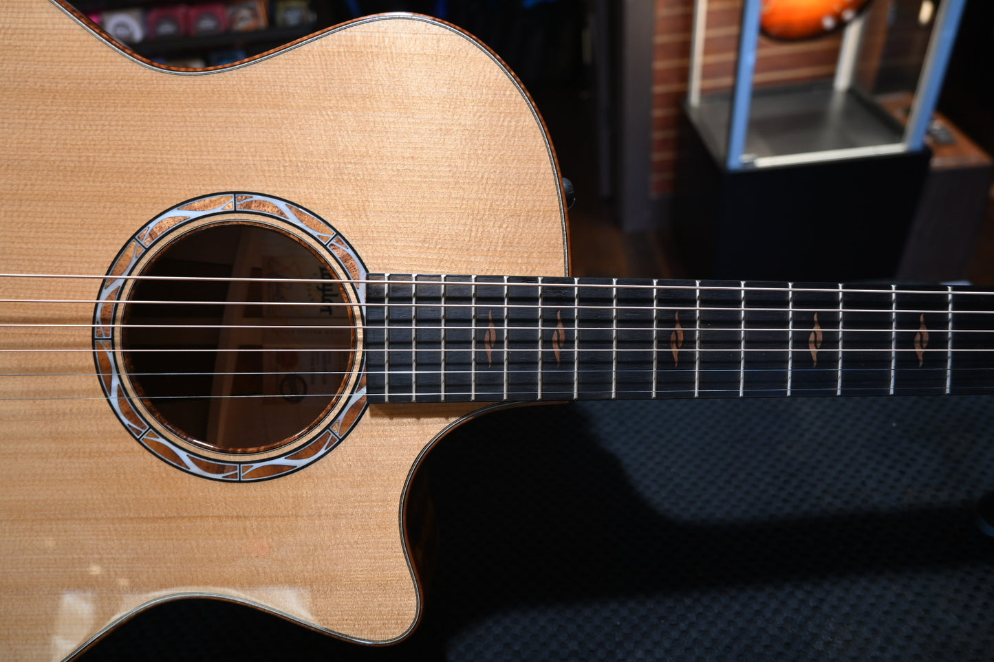 Taylor Custom GA Grand Auditorium Catch #2 Torrefied Sitka Spruce/Maple Guitar #3122 - Danville Music