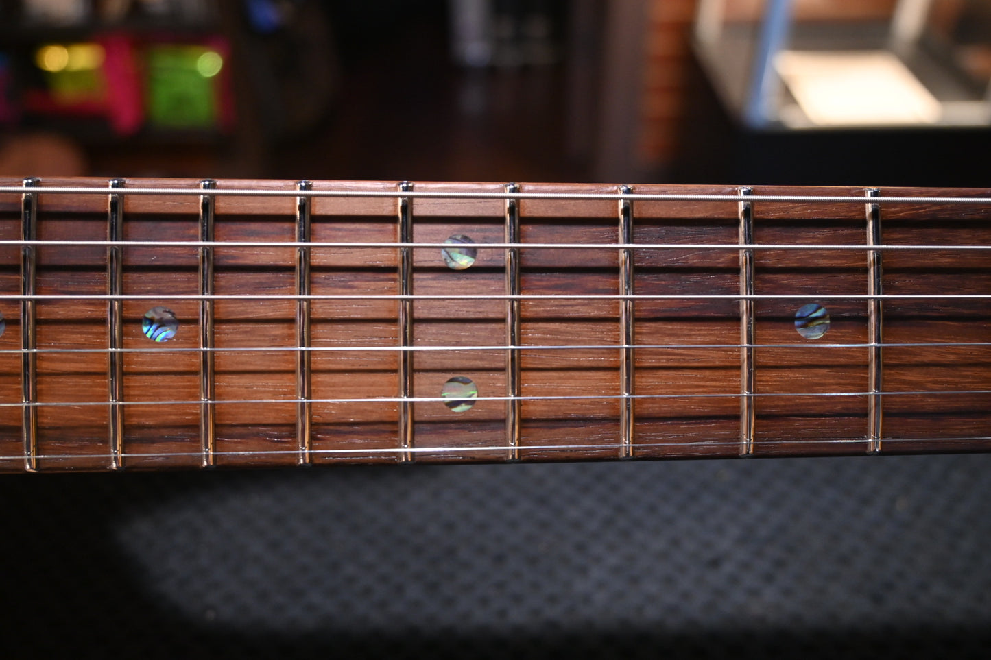 Suhr Custom Modern Angel Quilt Maple - Aqua Blue Gradient Guitar #3273 - Danville Music