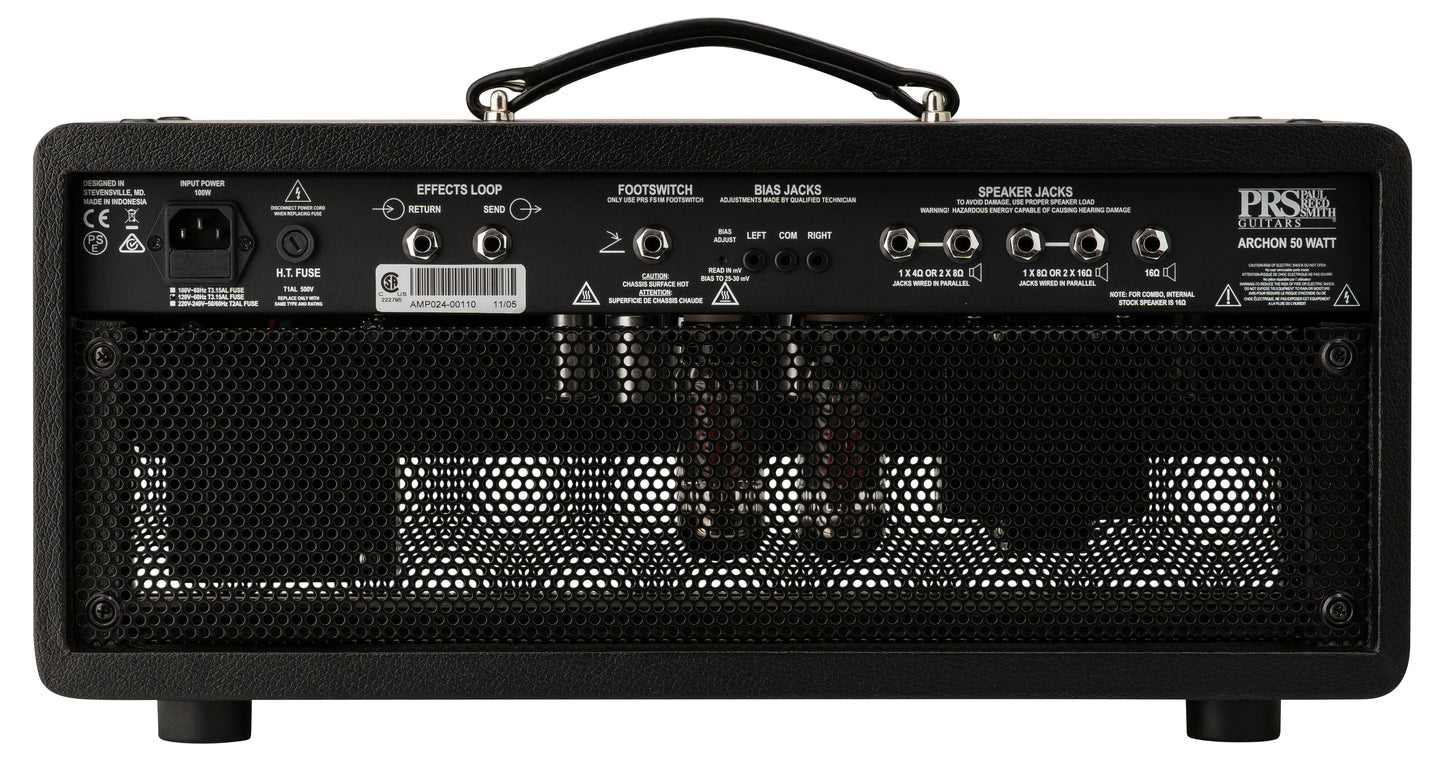 PRS Archon 50 2-Channel 50-Watt Guitar Amp Head - Danville Music