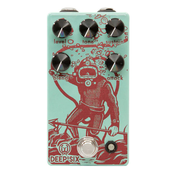 Walrus Audio Deep Six Compressor V3 Effect Pedal - Danville Music