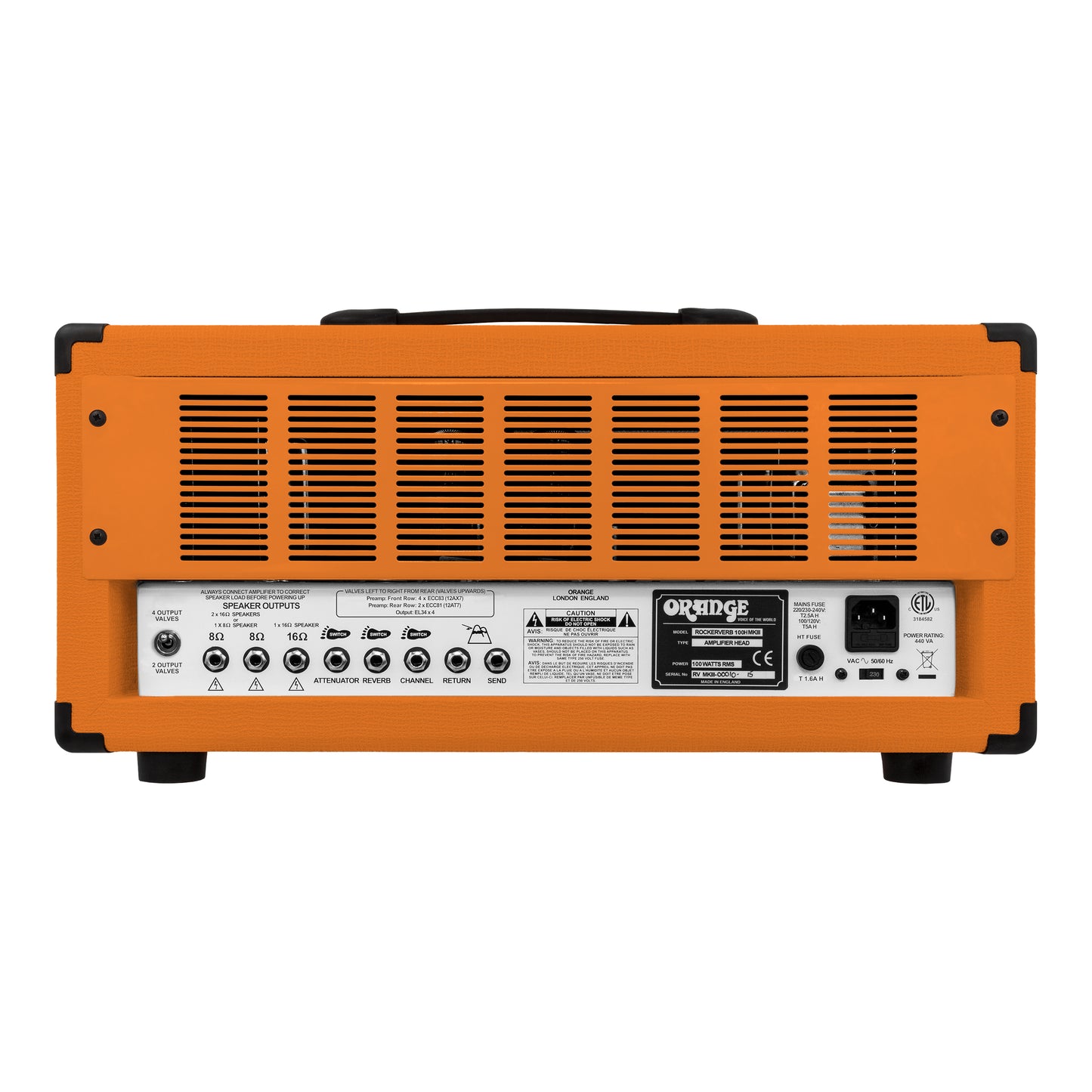 Orange Rockerverb 100 MKIII - Orange - Danville Music