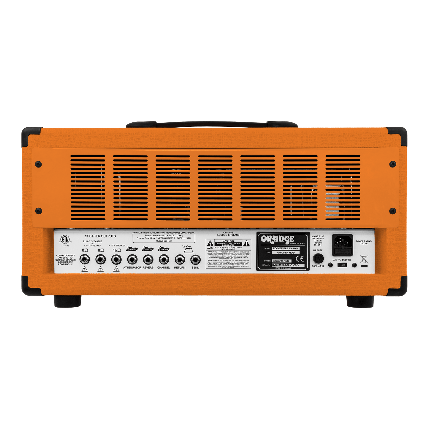 Orange Rockerverb 50 MKIII - Orange - Danville Music