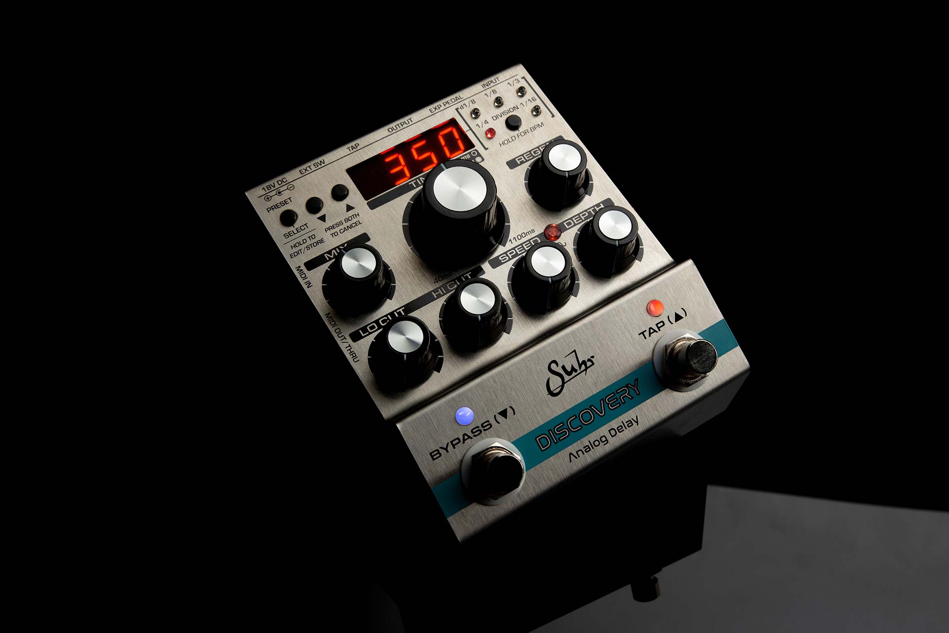 suhr effects pedals Suhr Discovery Analog Delay Effect Pedal