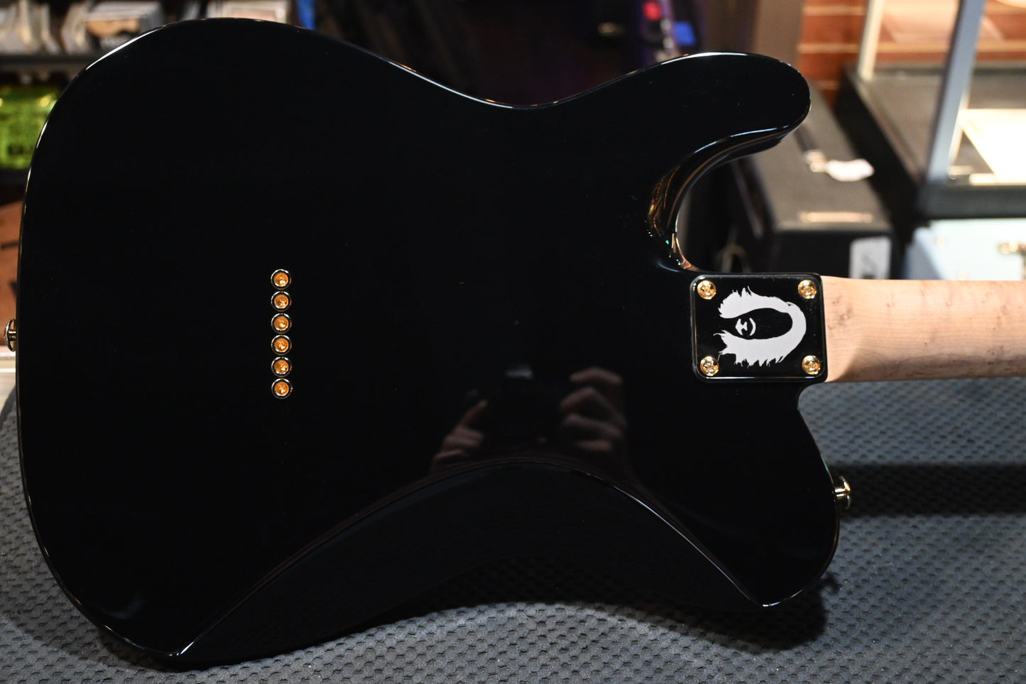 Suhr Mateus Asato Signature Series Classic T - Black Guitar #9633 - Danville Music