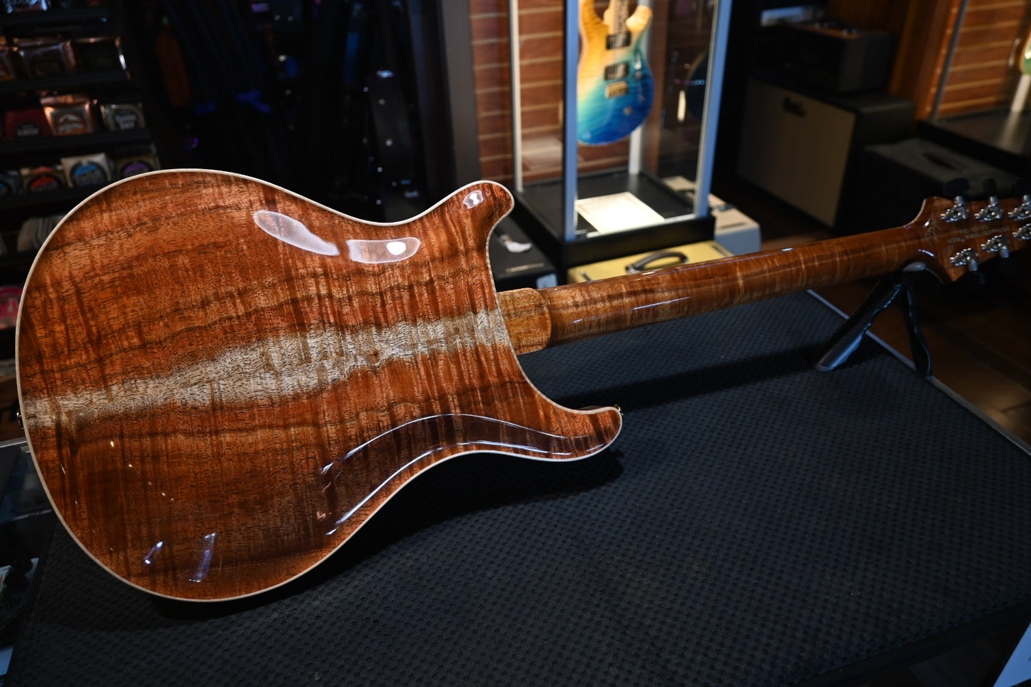 PRS Private Stock McCarty 594 Hollowbody II Piezo Koa - Natural Guitar #10210 - Danville Music