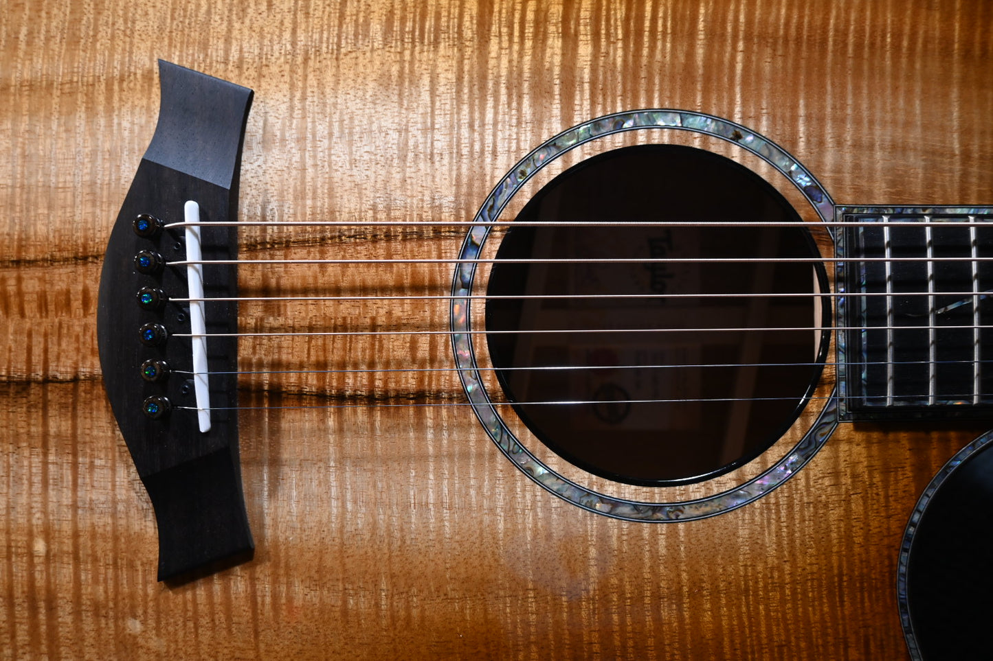 Taylor Custom GA Grand Auditorium Master Grade Koa (Catch #1) Guitar #2174 - Danville Music