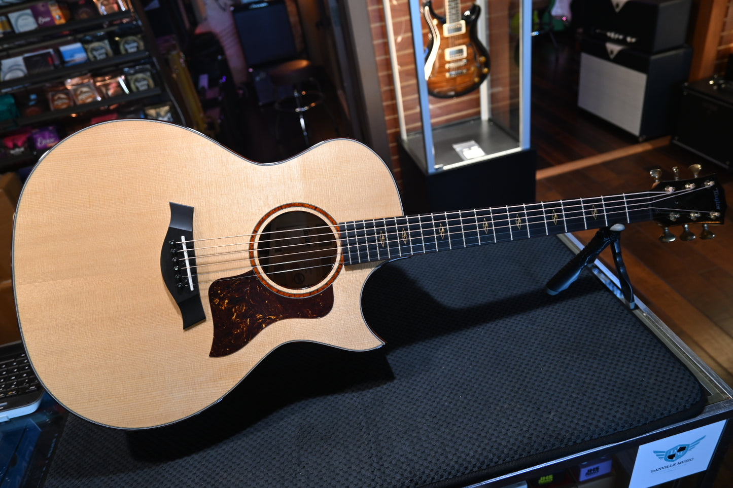 Taylor Custom GA Torrefied Spruce/Blackheart Sassafras Guitar #2191 - Danville Music