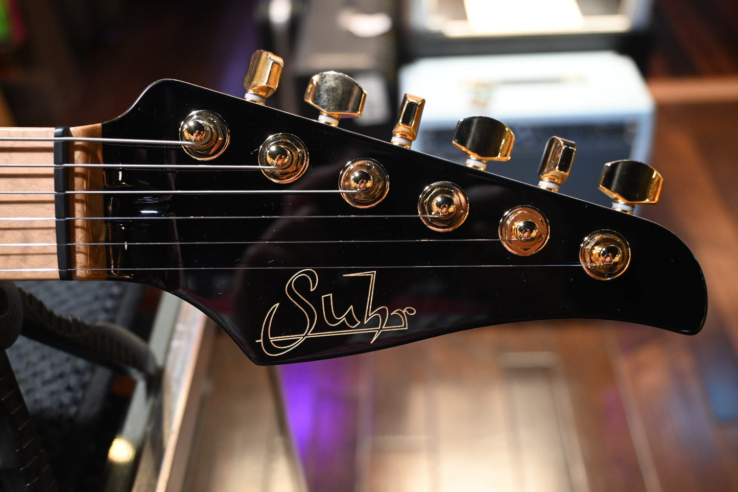 Suhr Mateus Asato Signature Series Classic T - Black Guitar #9633 - Danville Music