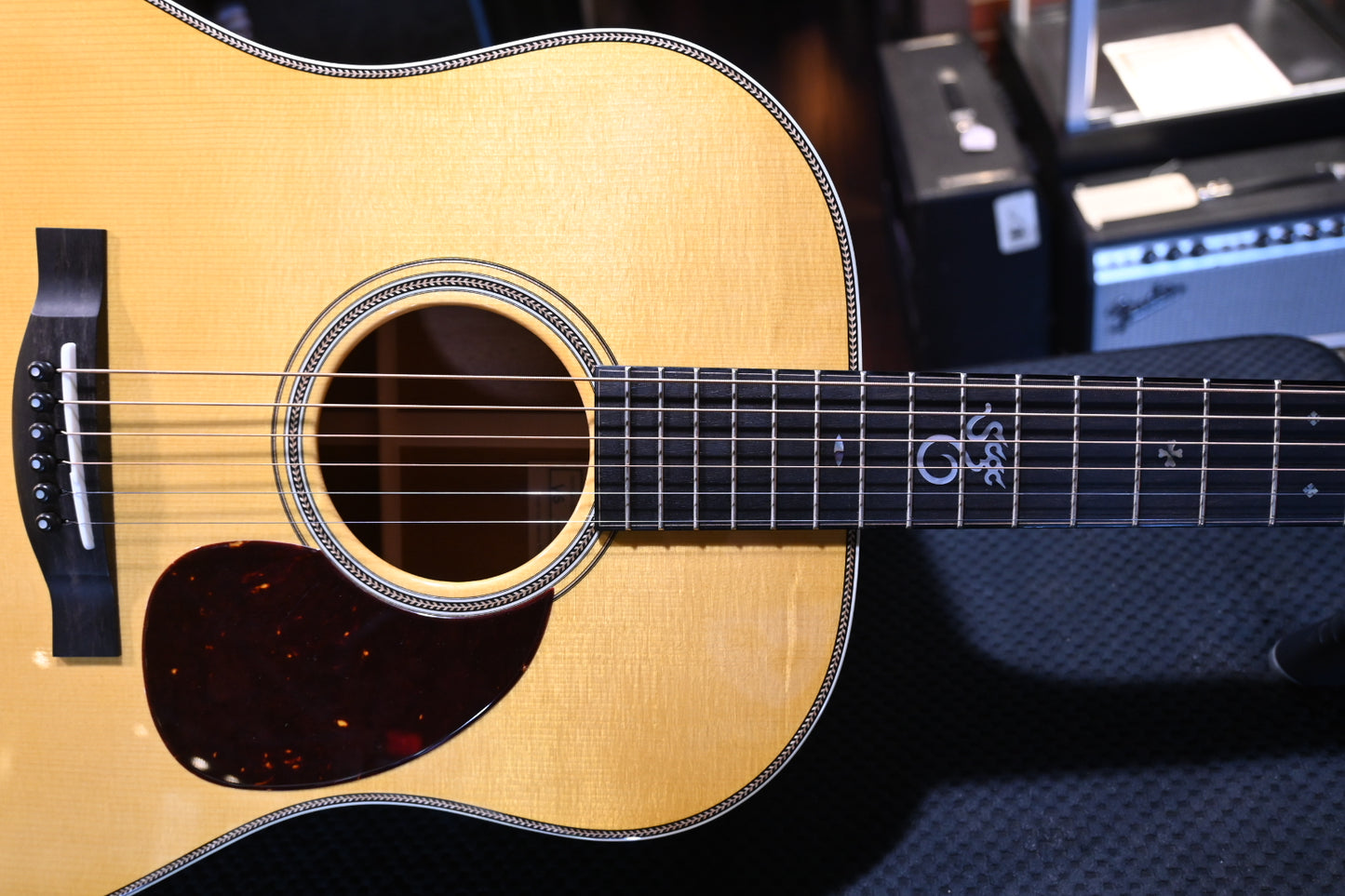 Santa Cruz Vintage Southerner European Spruce/Mahogany - Vintage Tint Guitar #7761 - Danville Music