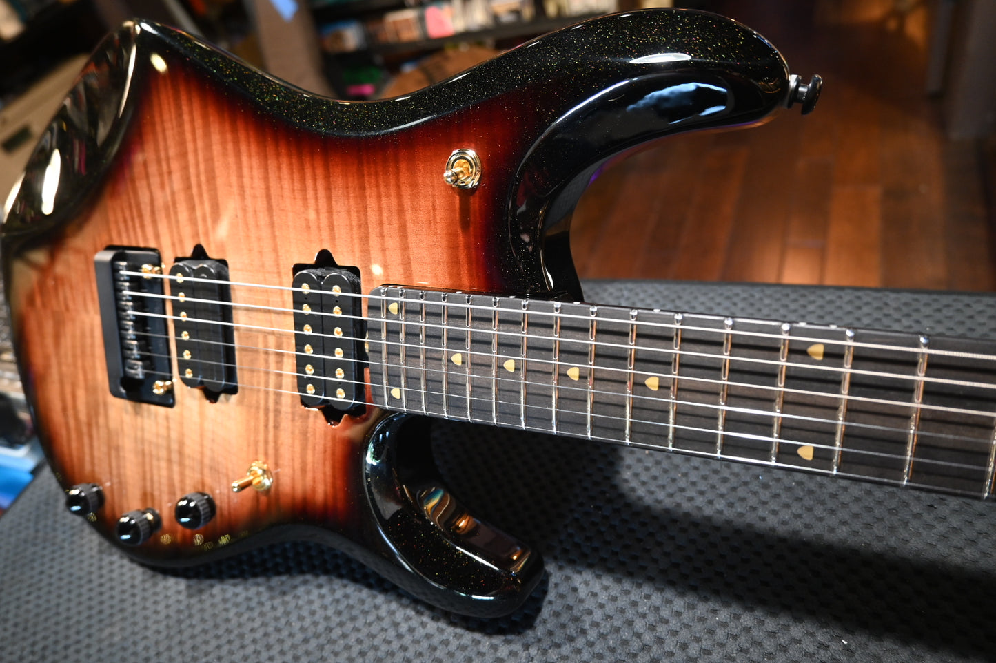Music Man 20th Anniversary John Petrucci JP6 - Honey Butter Guitar #2605 - Danville Music