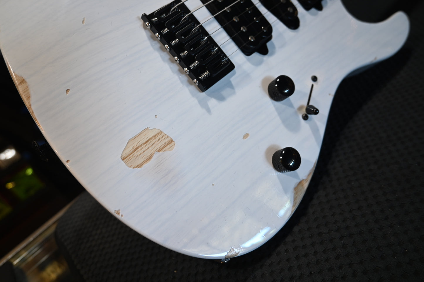 Suhr Custom Modern Antique - Trans White Guitar #5077 - Danville Music