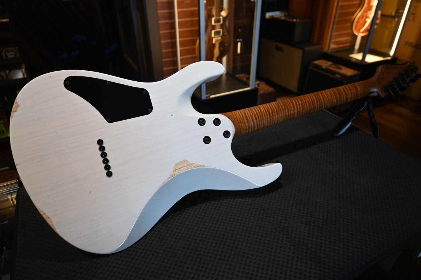 Suhr Custom Modern Antique - Trans White Guitar #5077 - Danville Music