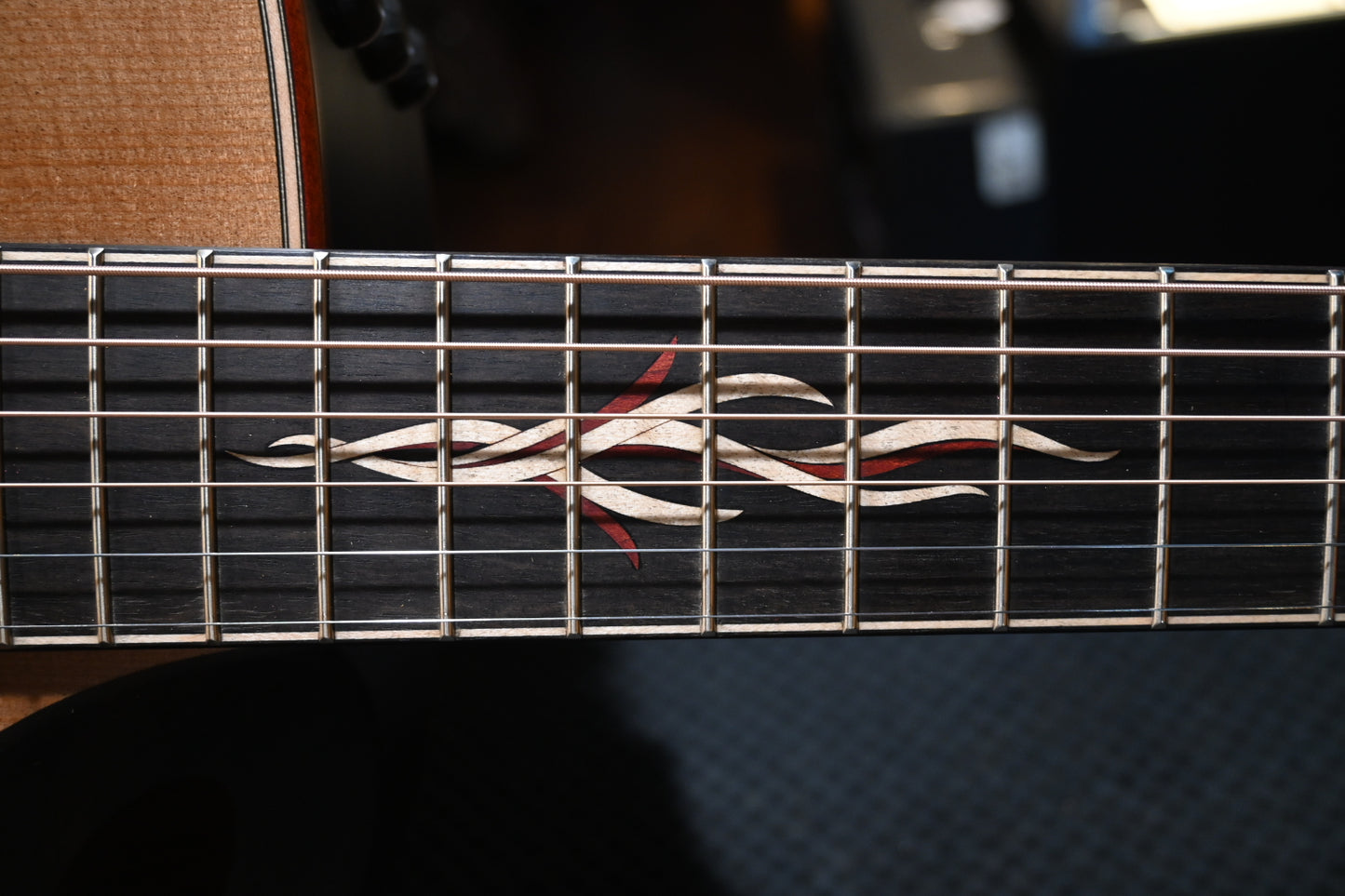 Taylor Custom GS Grand Symphony Lutz Spruce/Indian Rosewood - Wild Honey Burst Guitar Catch #16 with a buy a GS Mini for $199 Promo! - Danville Music