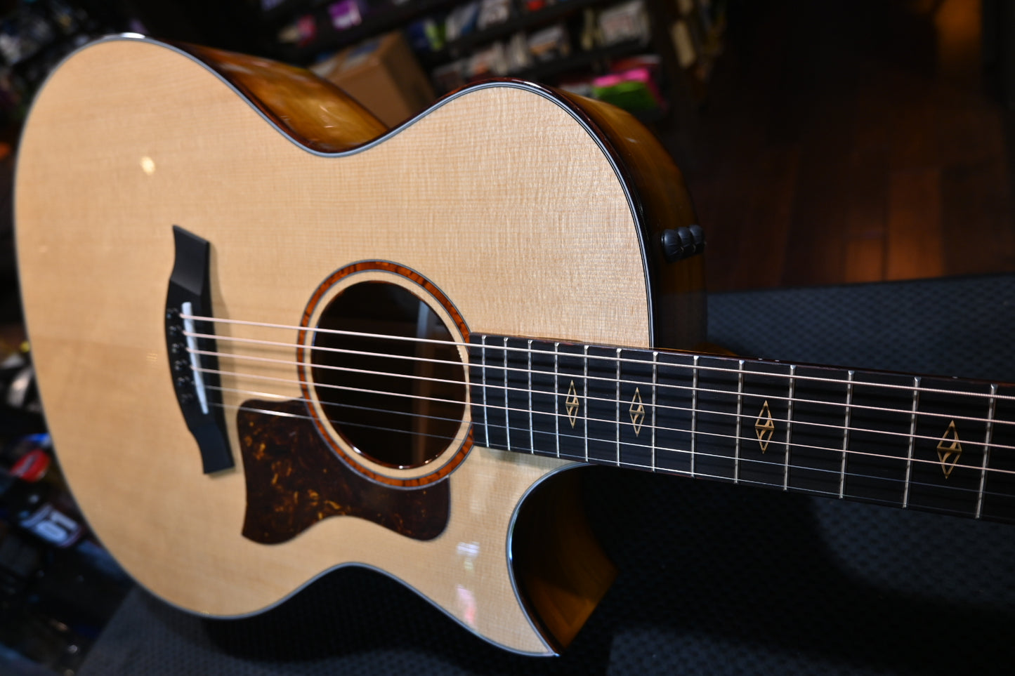 Taylor Custom GA Torrefied Spruce/Blackheart Sassafras Guitar #2191 - Danville Music