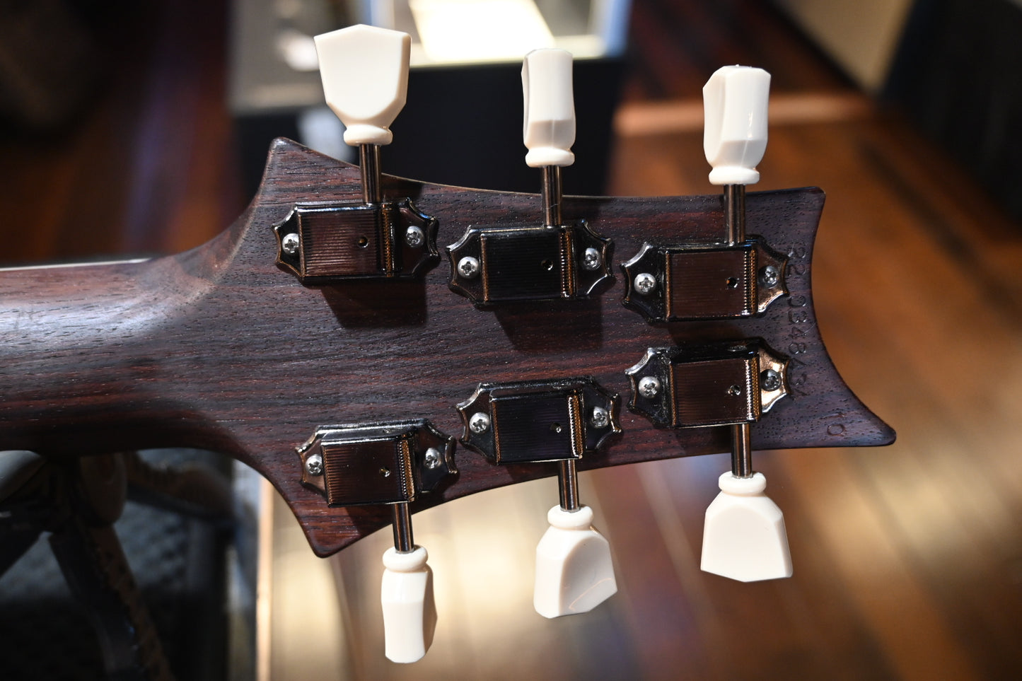PRS Wood Library McCarty SC 594 Single-Cut 10-Top Quilt Rosewood Neck - Makena Blue Guitar #8434 - Danville Music