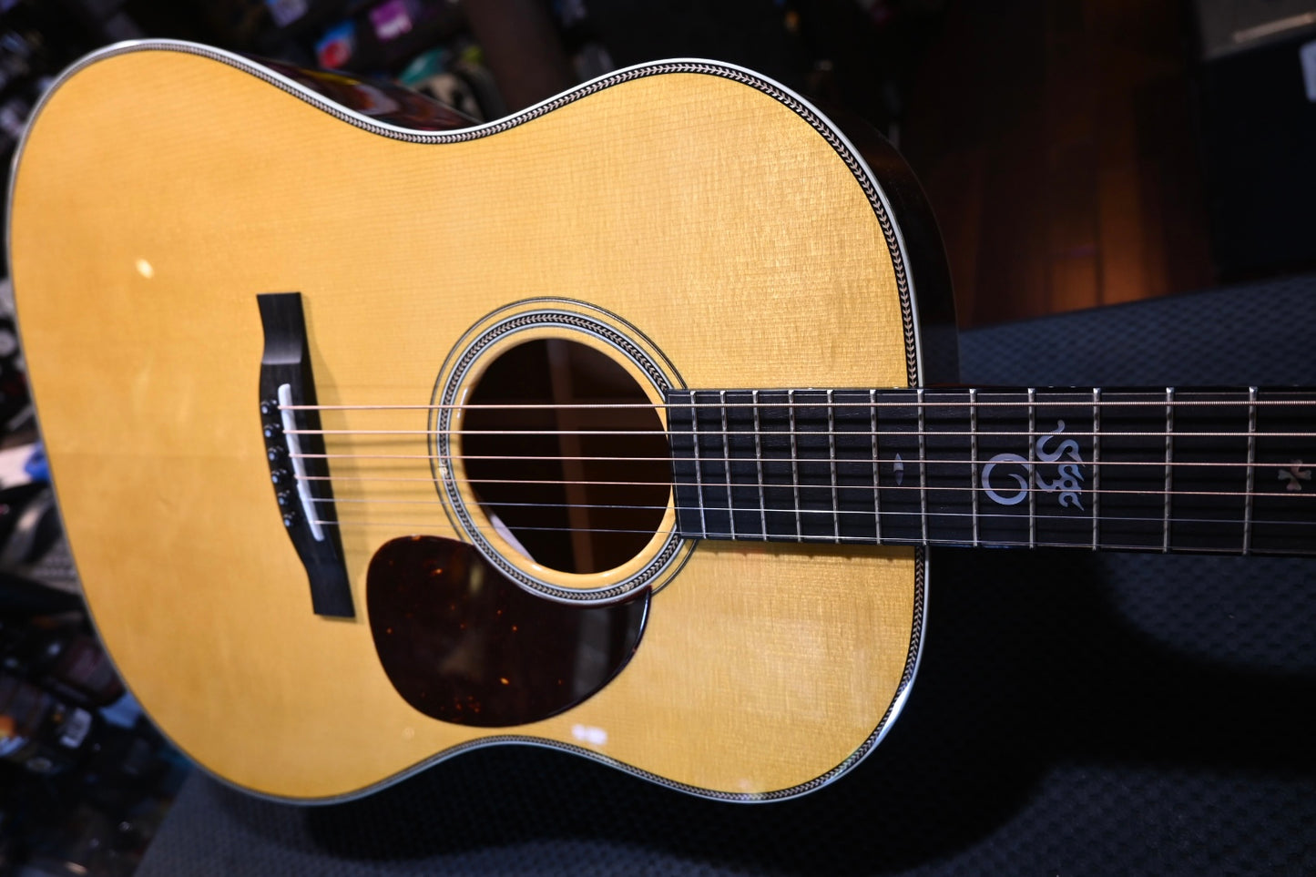 Santa Cruz Vintage Southerner European Spruce/Mahogany - Vintage Tint Guitar #7761 - Danville Music