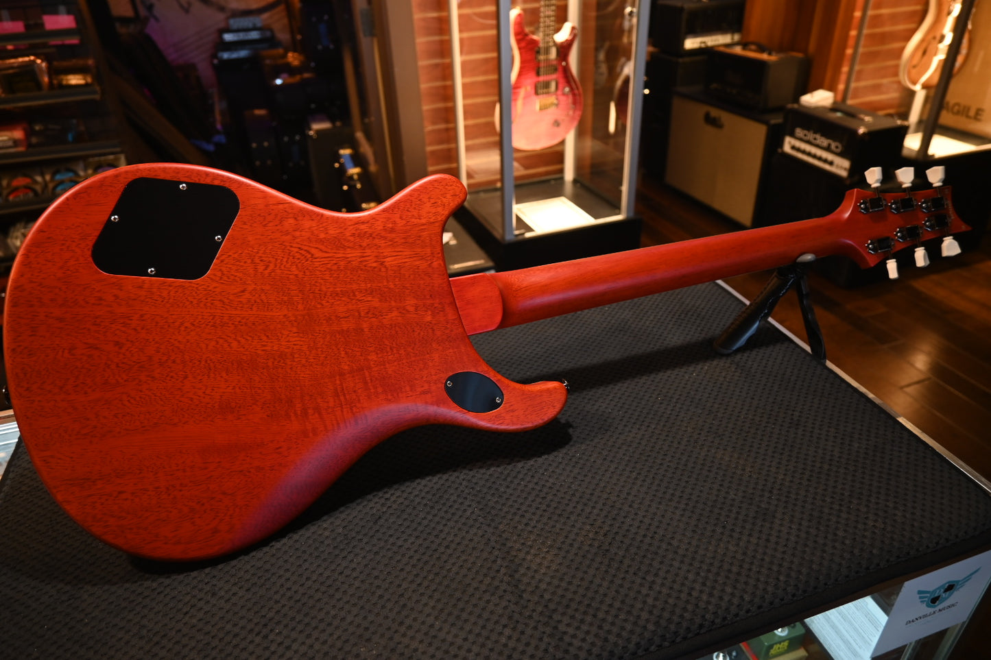 PRS Wood Library McCarty 594 Korina Back and Neck - Autumn Sky Satin Guitar #7609 - Danville Music