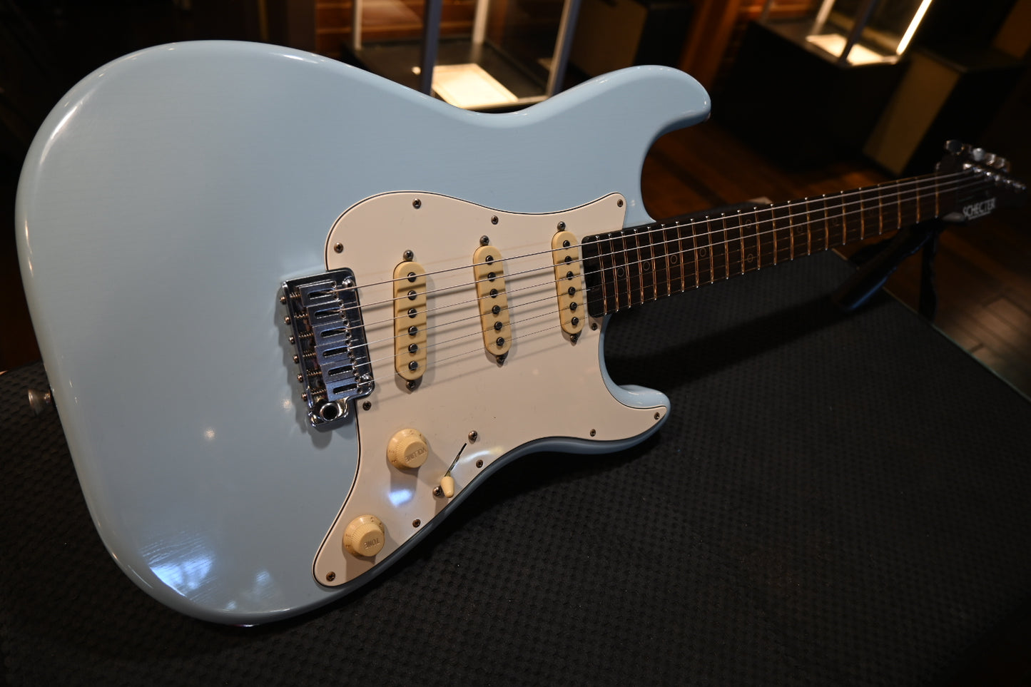 Schecter Nick Johnston USA Signature Nitro - Atomic Frost Guitar #5025 - Danville Music