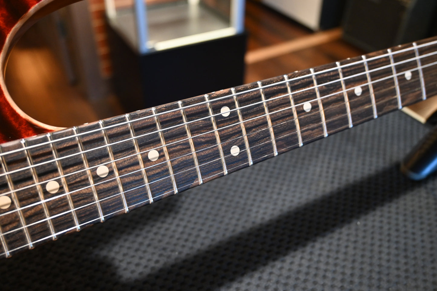 Tom Anderson Li’l Angel - Fire WakeSurf Guitar #522A - Danville Music