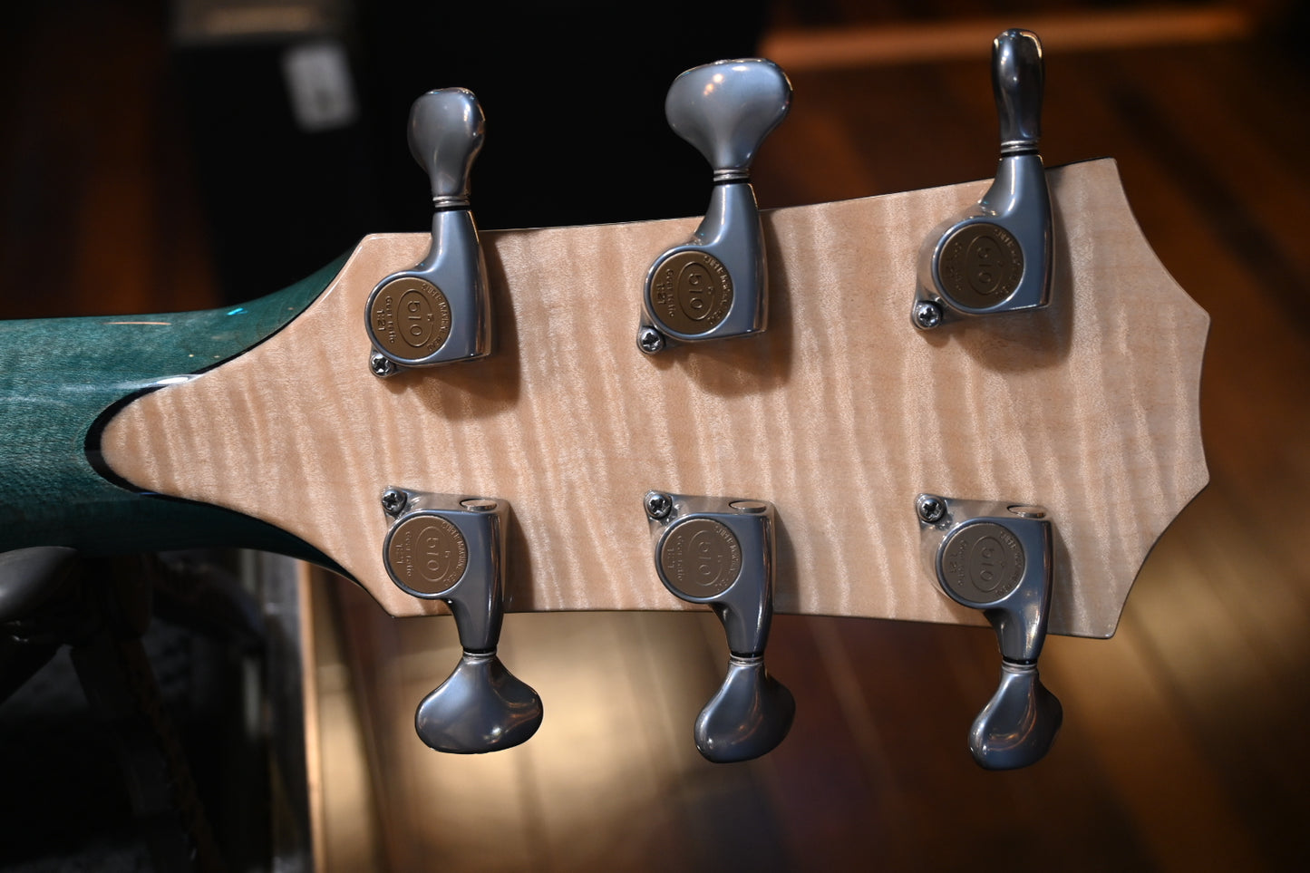 Taylor Custom GA Grand Auditorium Sitka Spruce/Big Leaf Maple - Koi Blue Guitar Catch #36 with a buy a GS Mini for $199 Promo! - Danville Music