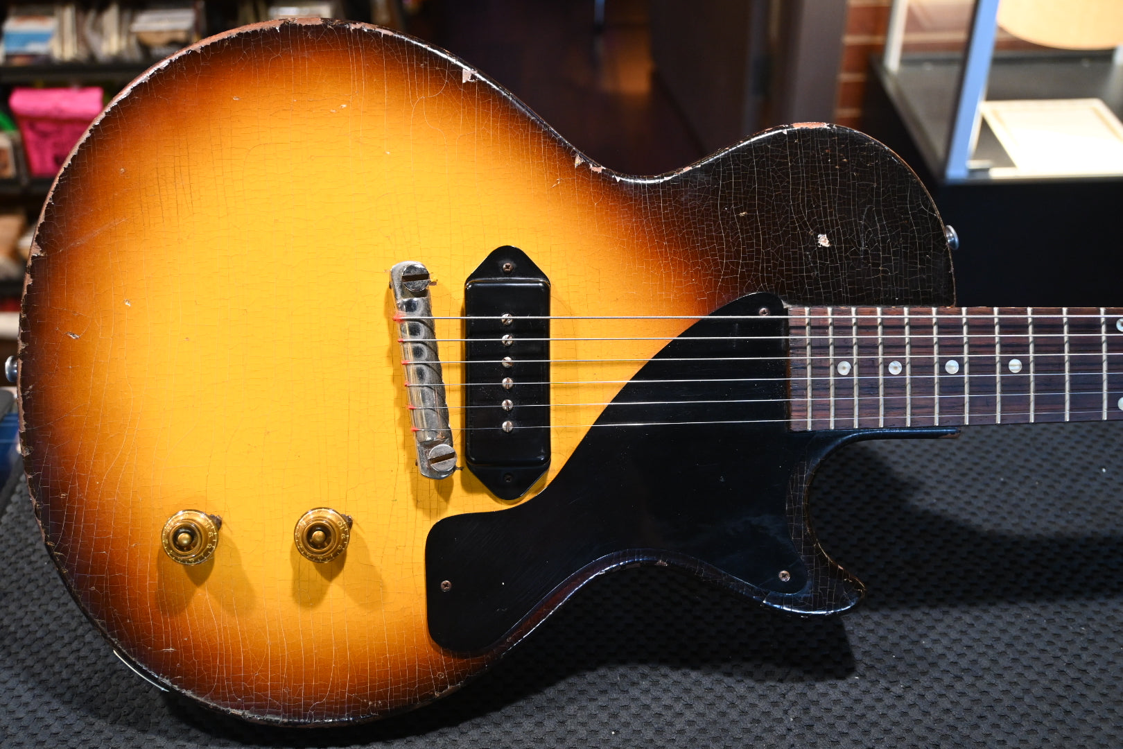 les paul jr tobacco burst Gibson 1956 Les Paul Jr. Tobacco Burst Guitar les paul jr tobacco burst Gibson 1956 Les Paul Jr. Tobacco Burst Guitar