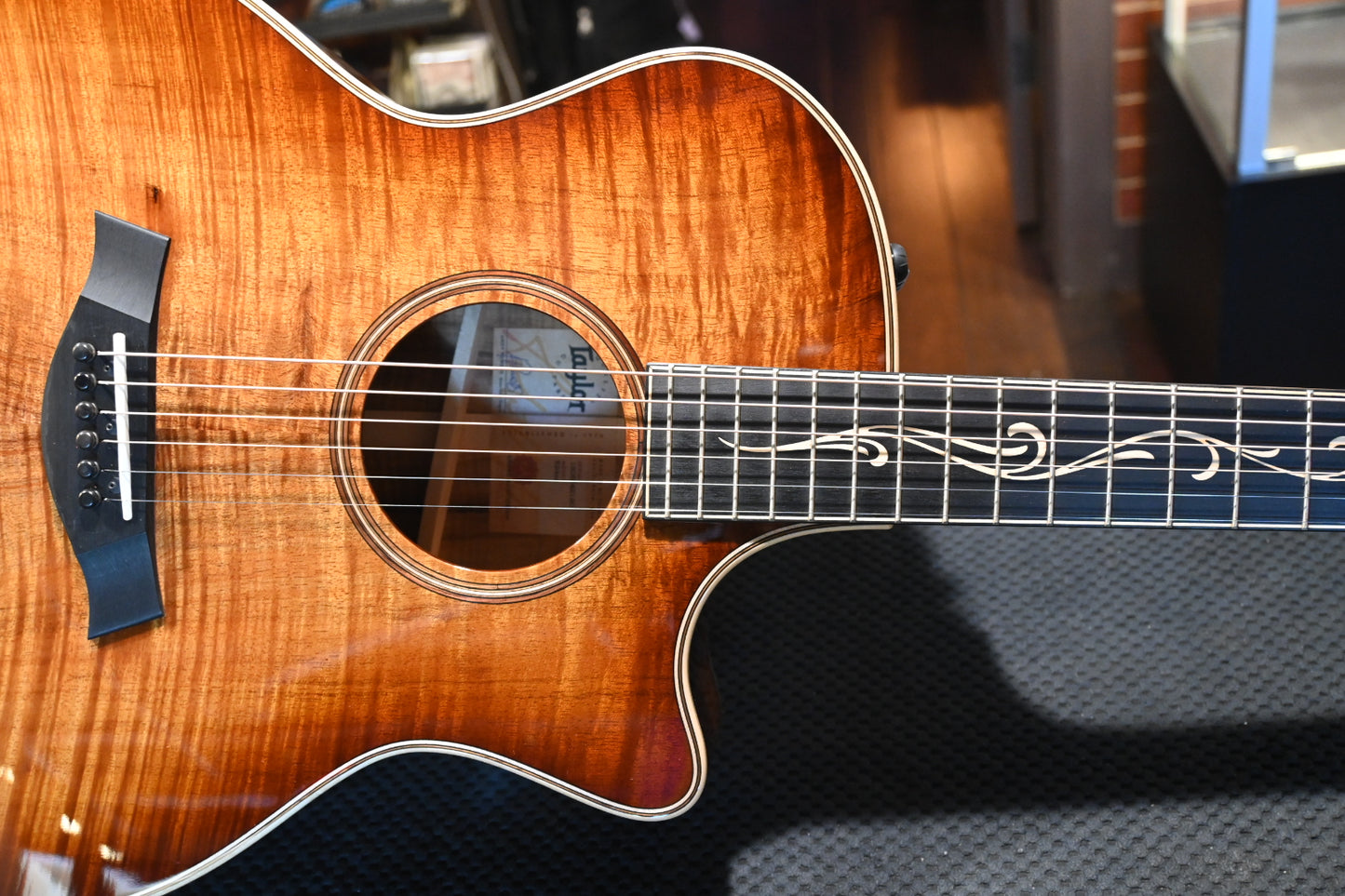 Taylor K24ce AA Koa - Shaded Edge Burst Guitar #2190 - Danville Music