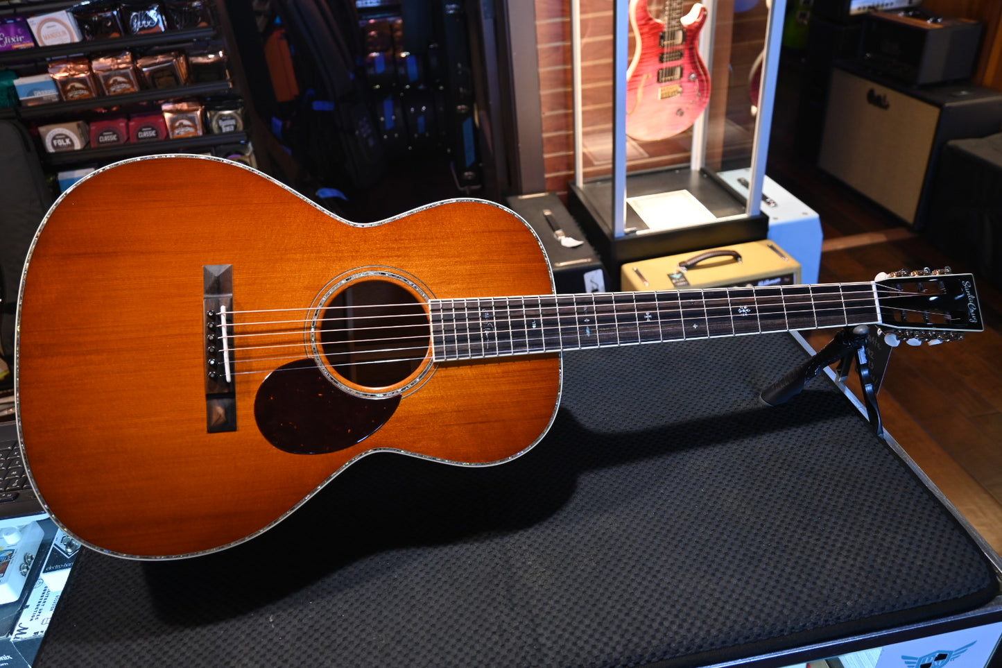 Santa Cruz HT 13 Happy Traum - Tobacco Guitar #1817 - Danville Music