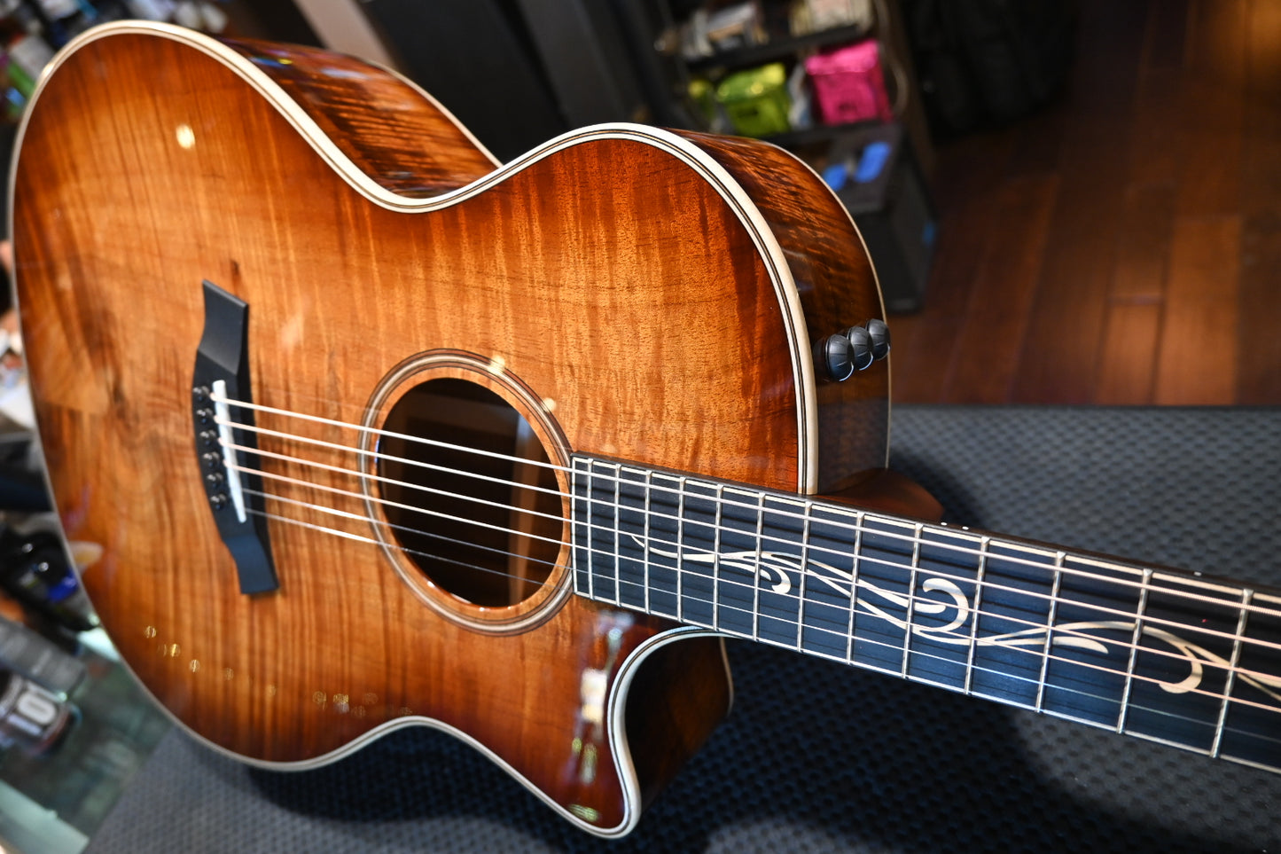 Taylor K24ce AA Koa - Shaded Edge Burst Guitar #2190 - Danville Music